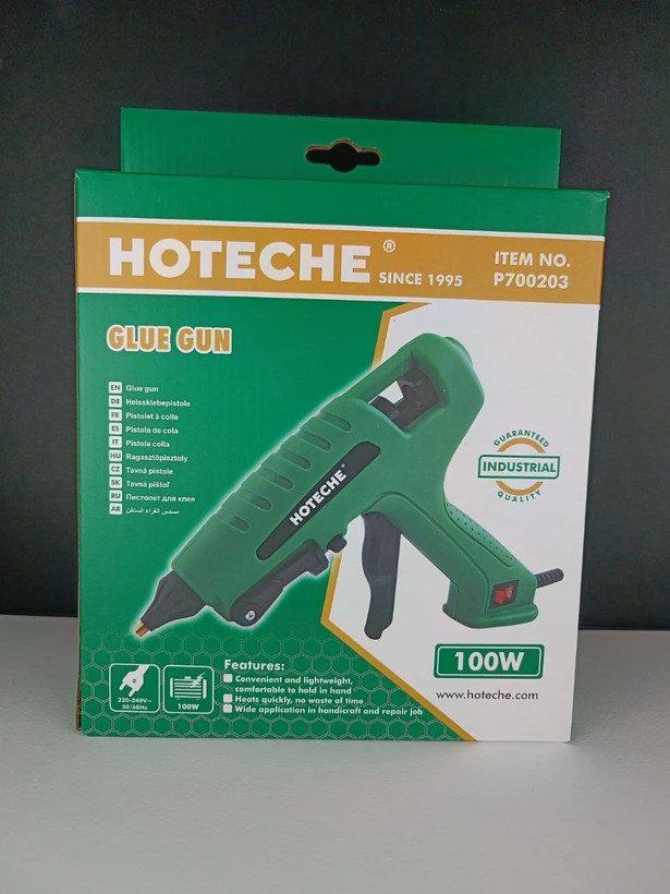 تفنگ و دستگاه چسب حرارتی 100 وات فوق صنعتی - برند اصلی Hoteche هوتچ